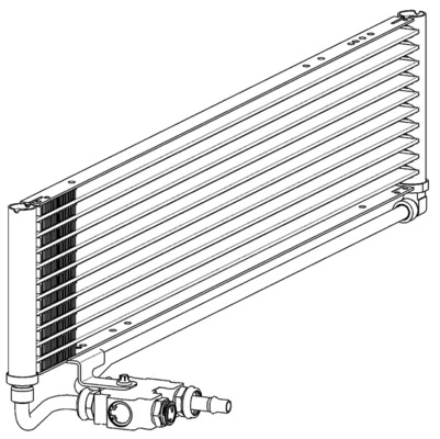 Radiateur d'huile de boîte automatique MAHLE CLC 232 000P