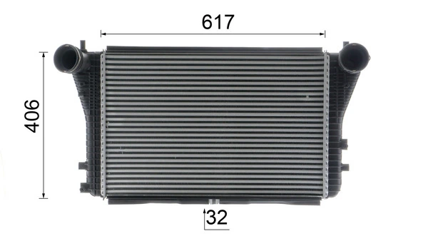 Intercooler, échangeur MAHLE CI 83 000P