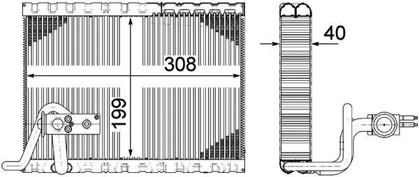 MAHLE AE 124 000P