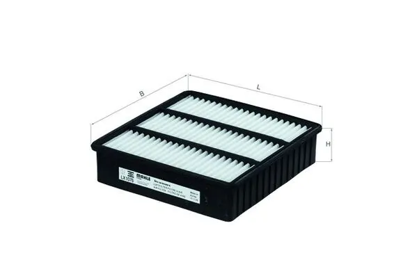 MAHLE LX1076 — Фільтр повітряний