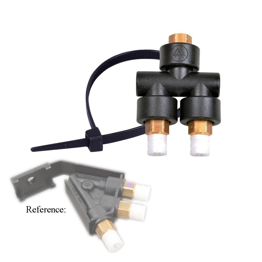 Connector, compressed-air line