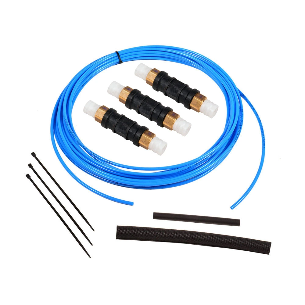Connector, compressed-air line