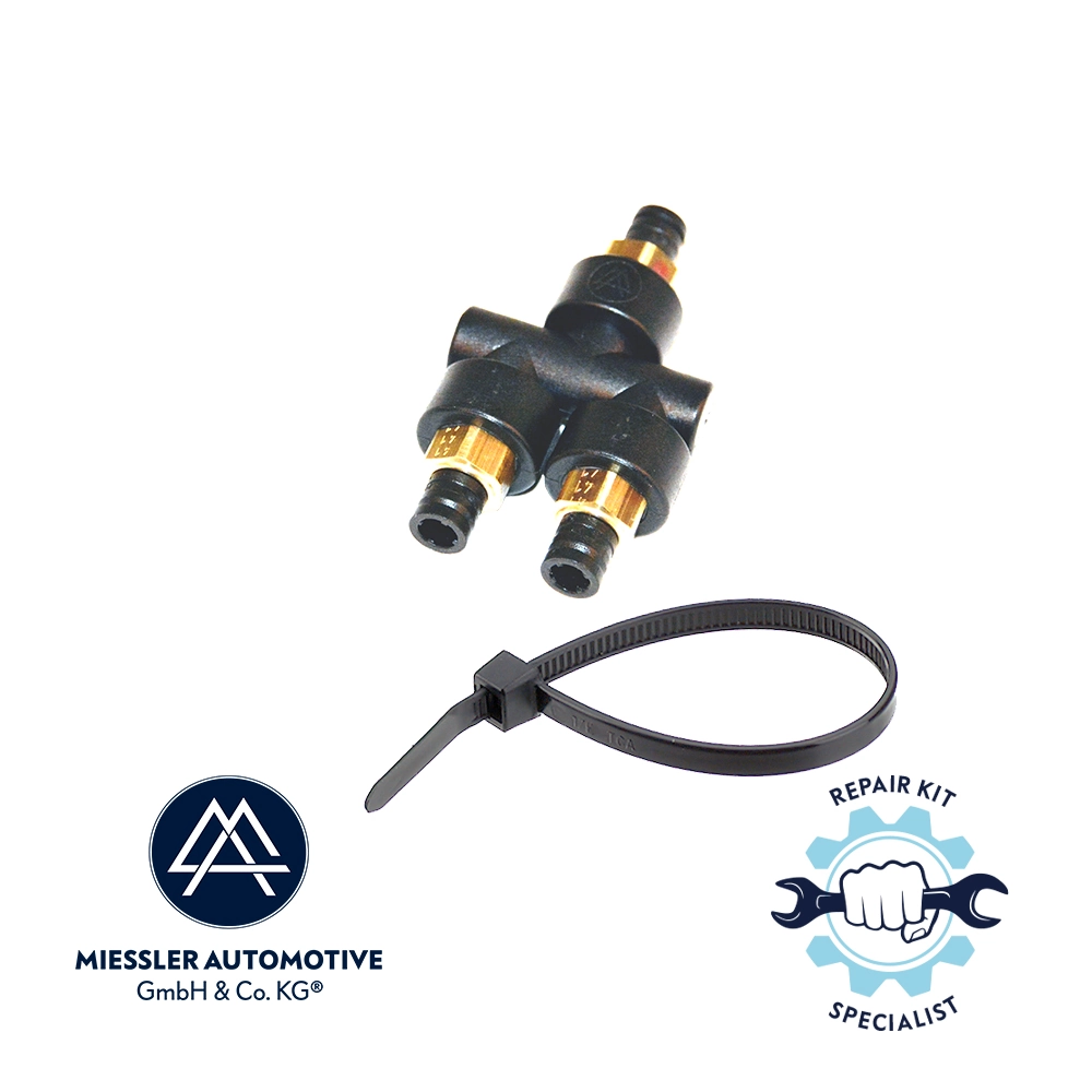 Connector, compressed-air line