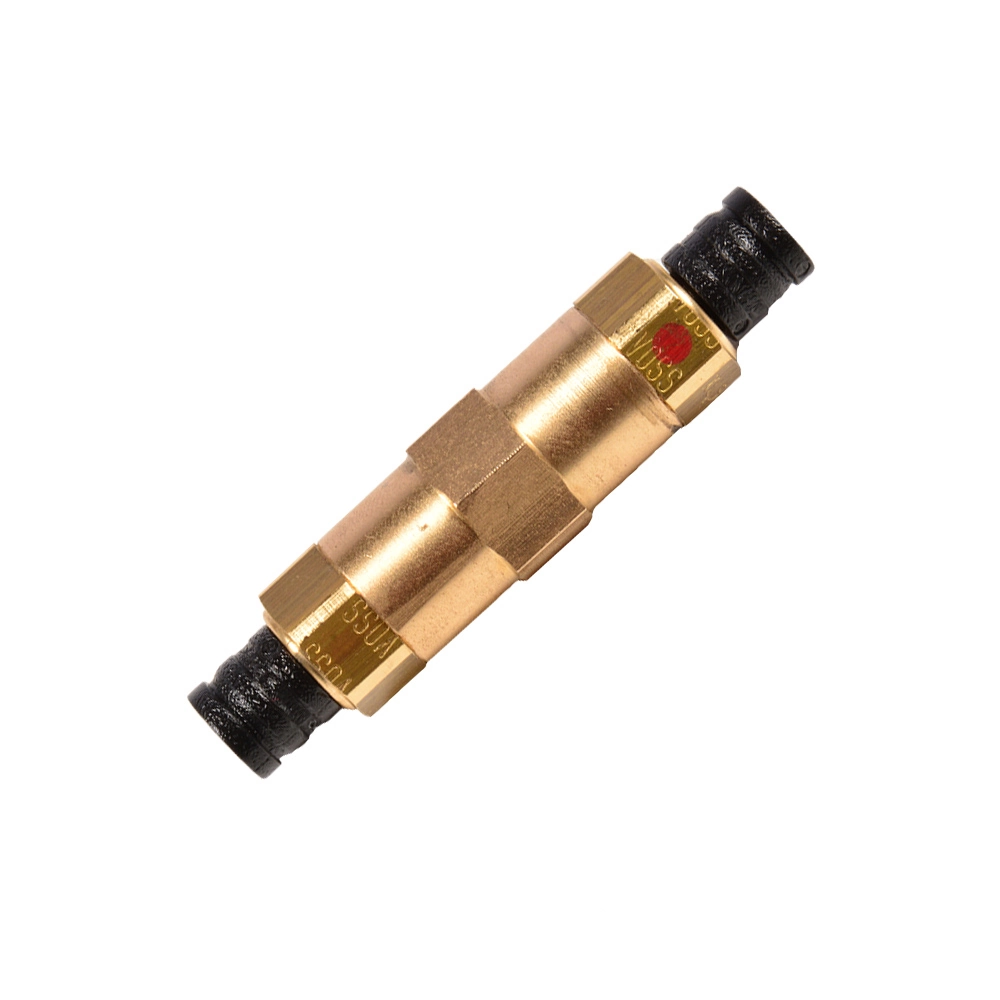Connector, compressed-air line