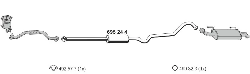 Échappement ERNST 170112