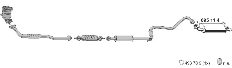 Échappement ERNST 170083