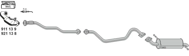 Échappement ERNST 170198