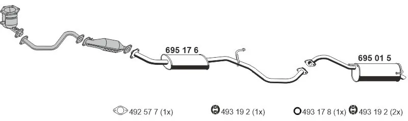 Échappement ERNST 170144