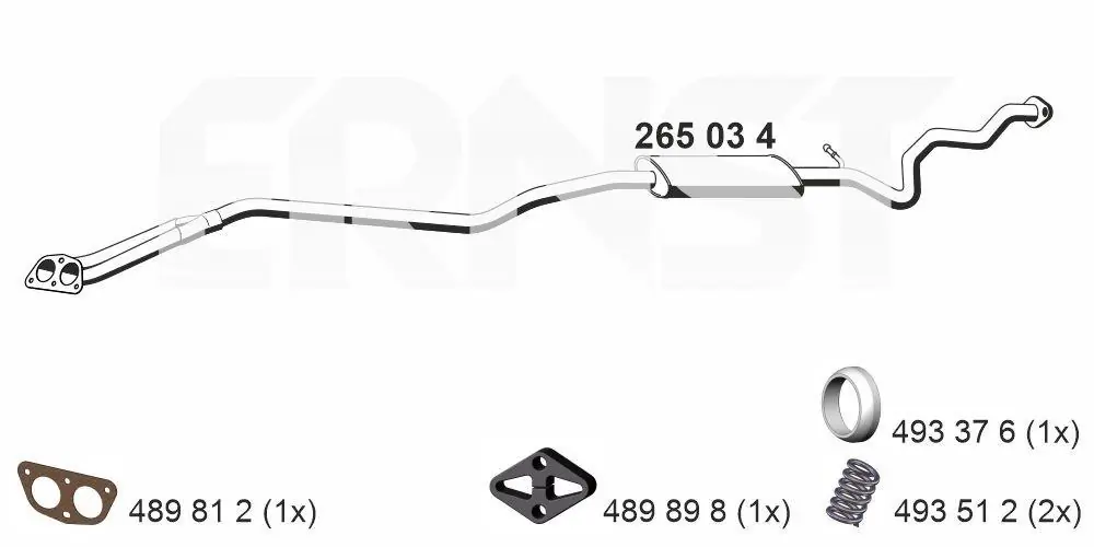 Centre Muffler