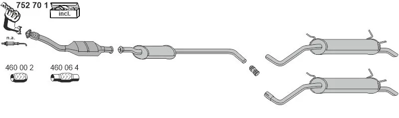 Échappement ERNST 100209