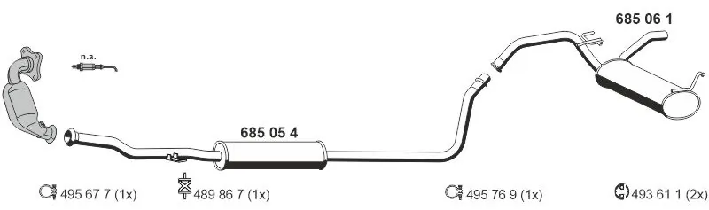 Échappement ERNST 180156