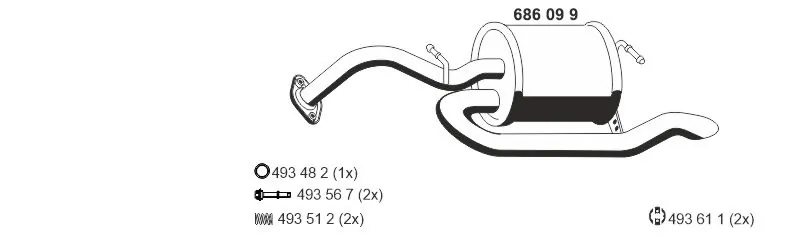 Échappement ERNST 180161