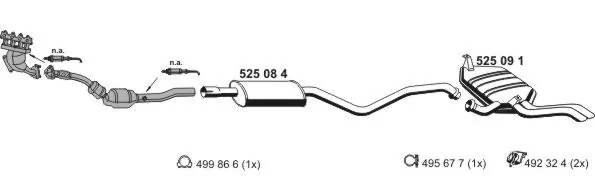Échappement ERNST 100285