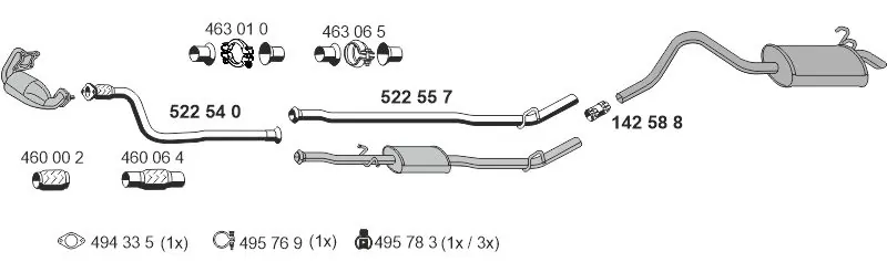 Échappement ERNST 100294