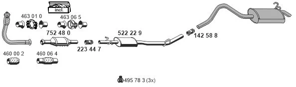 Échappement ERNST 100161
