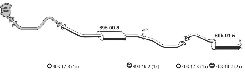 Échappement ERNST 170067