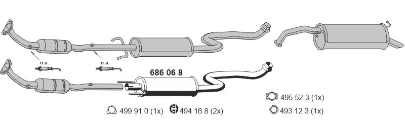 Échappement ERNST 180163