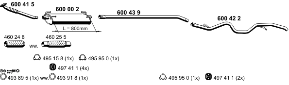 Échappement ERNST 340033