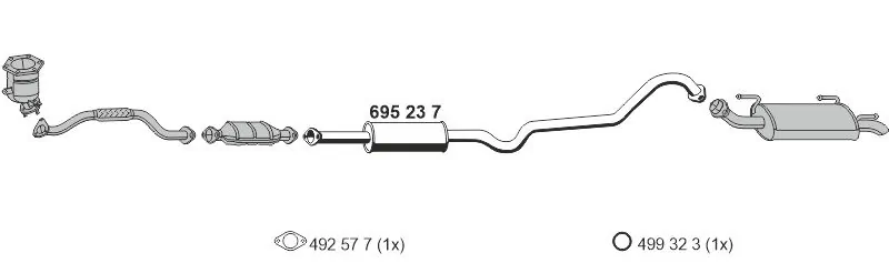 Échappement ERNST 170114