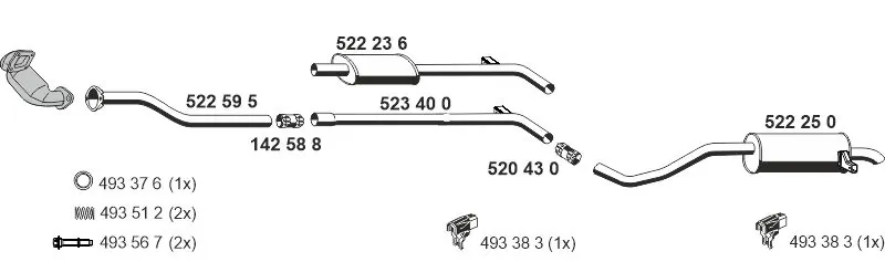 Échappement ERNST 100217