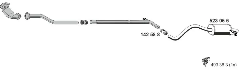 Échappement ERNST 100583