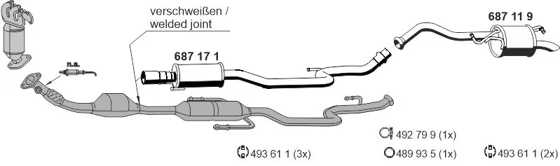 Échappement ERNST 180107