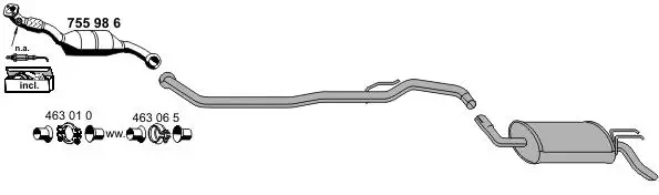 Échappement ERNST 100367