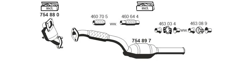 Échappement ERNST 100222