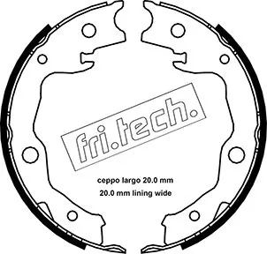 Brake Shoe Set, parking brake