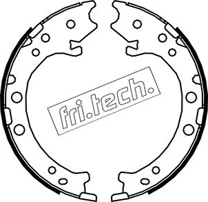 Brake Shoe Set, parking brake