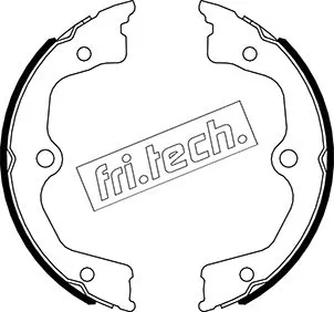 Brake Shoe Set, parking brake
