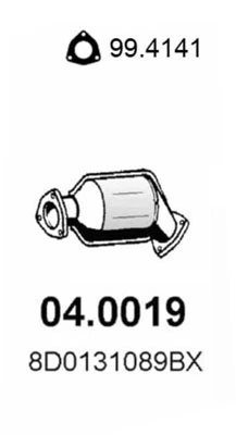 Catalyseur ASSO 04.0019