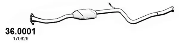 Catalyseur ASSO 36.0001