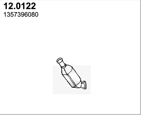 Catalyseur ASSO 12.0122