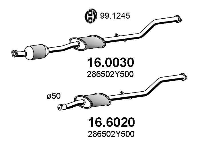 Catalyseur ASSO 16.0030