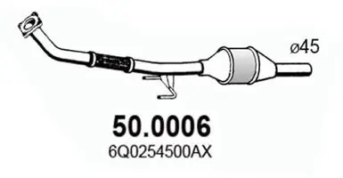 Catalyseur ASSO 50.0006