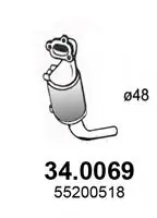 Catalyseur ASSO 34.0069