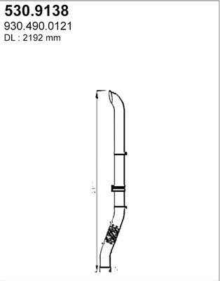 Tuyau d'échappement