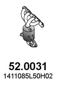 Catalyseur ASSO 52.0031