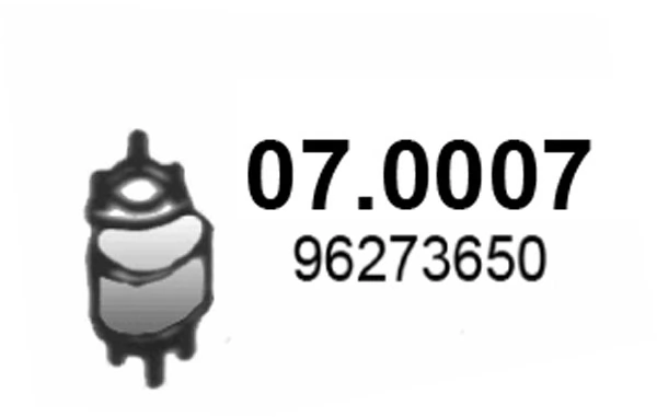 Catalyseur ASSO 07.0007