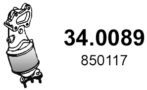 Catalyseur ASSO 34.0089