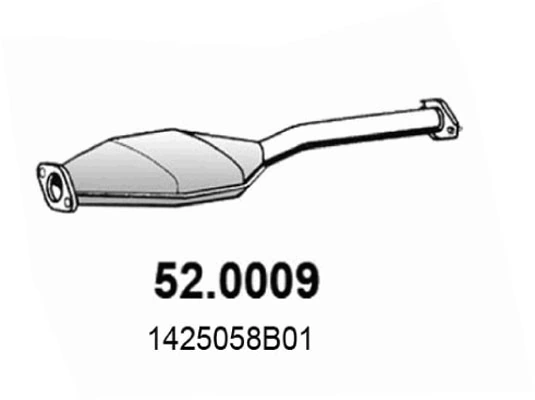 Catalyseur ASSO 52.0009