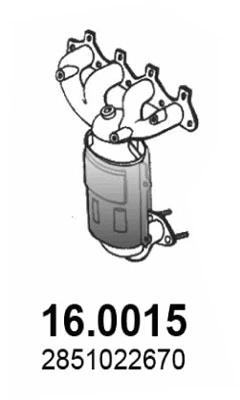 Catalyseur ASSO 16.0015