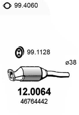 Catalyseur ASSO 12.0064