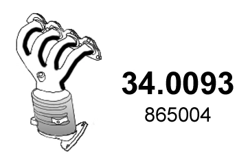 Catalyseur ASSO 34.0093