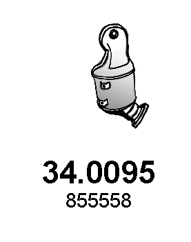 Catalyseur ASSO 34.0095