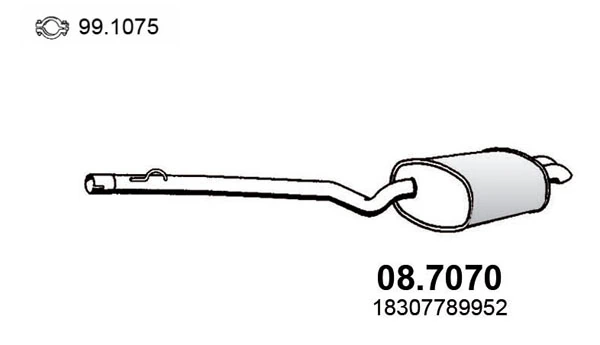 Rear Muffler