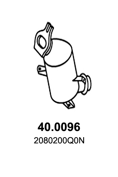 Catalyseur ASSO 40.0096