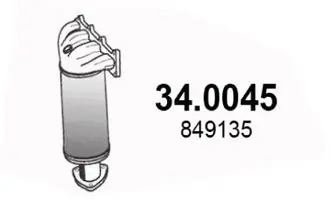 Catalyseur ASSO 34.0045