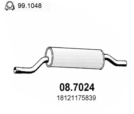Rear Muffler